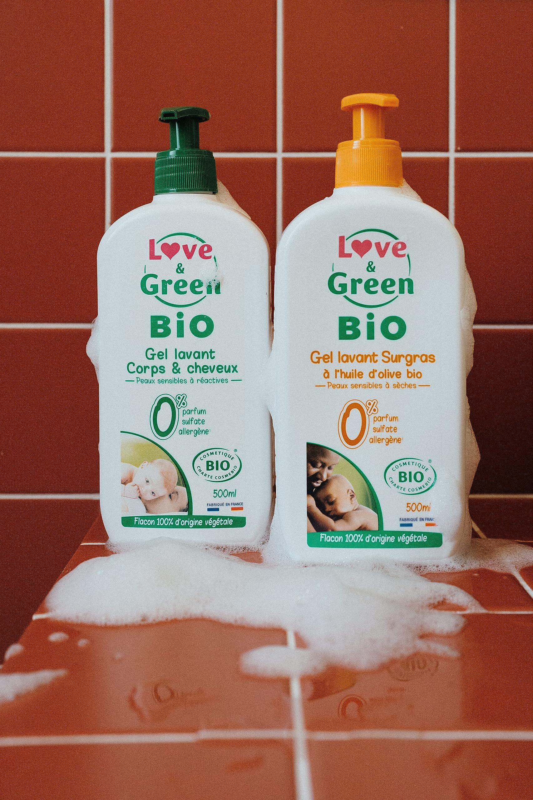 Love & Green Gel Lavant Corps/Cheveux Bio 0%